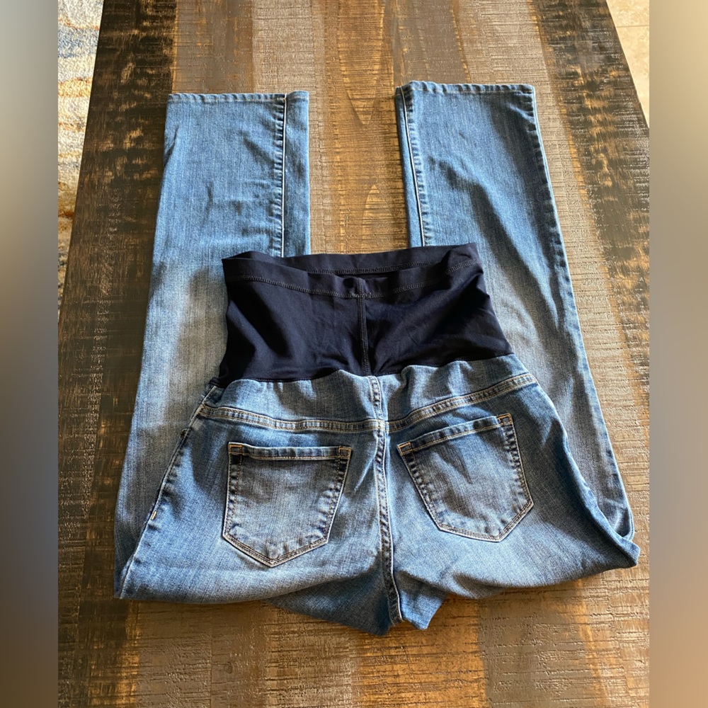 Liz Lange Maternity for Target Boot Cut Blue Jeans size 4 - Picture 2 of 8